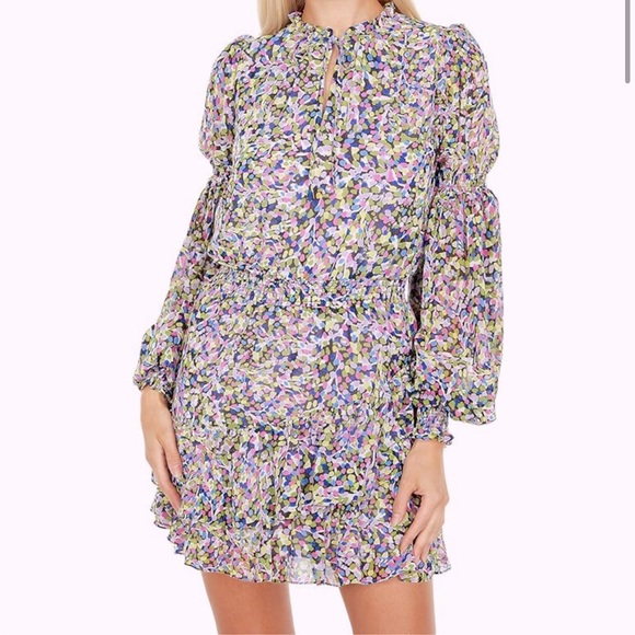 Ted Baler Karliee tiered mini dress - Picture 1 of 4